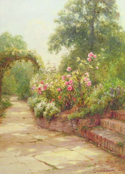 Die Gartentreppe von Ernest Walbourn